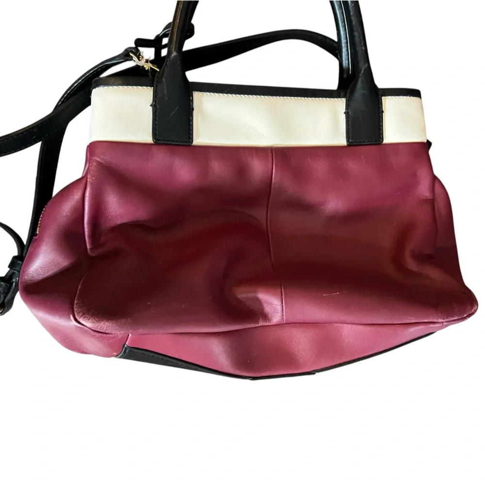 Kate Spade Branton Square Mills Leather Satchel